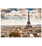 PUZZLE TOUR EIFFEL ET TOITS DE PARIS, FRANCE 1000 PIECES - BEAUTIFUL SKYLINES - RAVENSBURGER - 14087