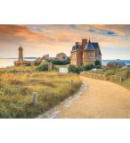 PUZZLE VERS LE PHARE DE PLOUMANAC'H 500 PIECES - COLLECTION PAYSAGE DE BRETAGNE - NATHAN - 872466