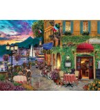 PUZZLE VILLAGE ITALIEN AU BORD D'UNE RIVIERE 2000 PIECES - COLLECTION PAYSAGE ET MONTAGNE ITALIE - EDUCA - 18009