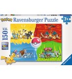 PUZZLE XXL DIFFERENTS TYPES DE POKEMON - 150 PIECES - RAVENSBURGER - 10035