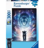 PUZZLE XXL LA LEGENDE DU LION ET DU LIONCEAU 300 PIECES - COLLECTION LEGENDE ET PLANETE - RAVENSBURGER - 129492