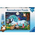 PUZZLE XXL LA LICORNE ET LES FEES DANS LA FORET 100 PIECES - RAVENSBURGER - 10793