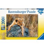 PUZZLE XXL LE PETIT LIONCEAU DANS LA SAVANE - 200 PIECES - RAVENSBURGER - 129461