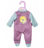 PYJAMA LION  A RAYURES ROSE DOLLY MOSA - HABIT POUPEE 30-36 CM - ZAPF CREATION (ZA35)