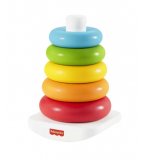 PYRAMIDE DES ANNEAUX ARC EN CIEL - FISHER PRICE - GRF09 - JOUET A EMPILER BEBE
