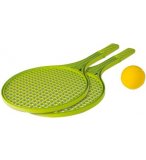 RAQUETTES DE TENNIS PLASTIQUE + BALLE EN MOUSSE - FRABAR - JEU DE RAQUETTES - PLEIN AIR