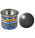 REVELL - AQUA GRIS FONCE SATINE - N378 - PEINTURE POUR MAQUETTE