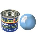 REVELL - BLEU TRANSPARENT - N752 - PEINTURE POUR MAQUETTE 