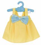 ROBE JAUNE - HABIT POUPEE ET POUPON DE 42 CM - VETEMENT NENUCO 7012824B