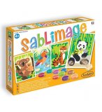 SABLIMAGE ANIMAUX EN DANGER - SABLE COLORE - SENTOSPHERE - 8805 - LOISIR CREATIF