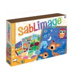 SABLIMAGE CONCEPT'BOX ANIMAUX DE LA FORET - SABLE COLORE - SENTOSPHERE - 8801 - LOISIR CREATIF