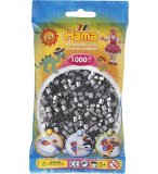 SACHET DE 1000 PERLES A REPASSER HAMA MIDI ARGENT - LOISIRS CREATIFS - 207-62