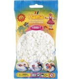 SACHET DE 1000 PERLES A REPASSER HAMA MIDI BLANC - LOISIRS CREATIFS - 207-01