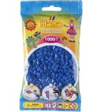 SACHET DE 1000 PERLES A REPASSER HAMA MIDI BLEU FONCE - LOISIRS CREATIFS - 207-09