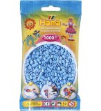 SACHET DE 1000 PERLES A REPASSER HAMA MIDI BLEU PASTEL - LOISIRS CREATIFS - 207-46