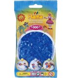 SACHET DE 1000 PERLES A REPASSER HAMA MIDI BLEU TRANSPARENT - LOISIRS CREATIFS - 207-15