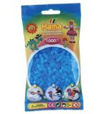 SACHET DE 1000 PERLES A REPASSER HAMA MIDI BLEU TRANSPARENT - LOISIRS CREATIFS - 207-73