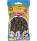 SACHET DE 1000 PERLES A REPASSER HAMA MIDI MARRON - LOISIRS CREATIFS - 207-12