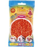 SACHET DE 1000 PERLES A REPASSER HAMA MIDI ORANGE - LOISIRS CREATIFS - 207-04