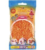 SACHET DE 1000 PERLES A REPASSER HAMA MIDI ORANGE NEON - LOISIRS CREATIFS - 207-38