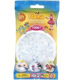 SACHET DE 1000 PERLES A REPASSER HAMA MIDI TRANSPARENT - LOISIRS CREATIFS - 207-19