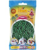 SACHET DE 1000 PERLES A REPASSER HAMA MIDI VERT - LOISIRS CREATIFS - 207-10