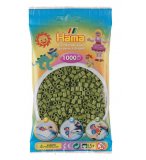 SACHET DE 1000 PERLES A REPASSER HAMA MIDI VERT OLIVE - LOISIRS CREATIFS - 207-84