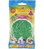 SACHET DE 1000 PERLES A REPASSER HAMA MIDI VERT TRANSPARENT - LOISIRS CREATIFS - 207-16