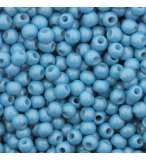 SACHET DE 500G DE PERLES DE ROCAILLES BLEU CYAN OPAQUE - 045