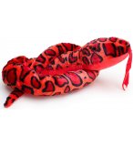 SERPENT GRAND ANACONDA ROUGE 213 CM - GRANDE PELUCHE XXL