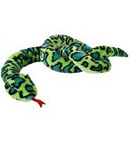 SERPENT GRAND ANACONDA VERT 213 CM - GRANDE PELUCHE XXL