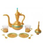 SERVICE A THE ROYAL D'AGRABAH 9 PIECES DISNEY - ALADDIN & JASMINE - DINETTE - ACCESSOIRES