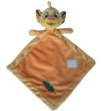 SIMBA LE ROI LION DOUDOU PLAT JAUNE 20 X 20 CM - PELUCHE DISNEY - NICOTOY