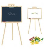 TABLEAU CHEVALET CREATIF EN BOIS MULTIFONCTION - JEUJURA - 8708 - JEU EDUCATIF