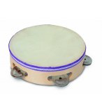 TAMBOURIN EN BOIS 18 CM - BONTEMPI - JOUET INSTRUMENT DE MUSIQUE