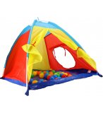 TENTE A BALLES IGLOO + 30 BALLES PLASTIQUE  - TENTE DE JEU INTERIEUR