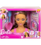 TETE A COIFFER BARBIE CHEVELURE BRUNE ET ACCESSOIRES - COLOR REVEAL - MATTEL - JFG82