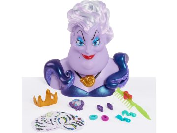 Tete � coiffer de Deluxe Disney : Ursula - 16 pi�ces - poup�e - Collection Disney Ariel La Petite Sirene