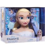 TETE A COIFFER DELUXE REINE DES NEIGES : ELSA - 18 PIECES - GIOCHI PREZIOSI - POUPEE