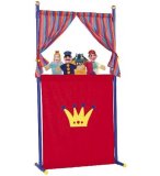 THEATRE DE MARIONNETTES + 4 MARIONNETTES - CASTELET - SIMBA TOYS