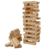 TOUR INFERNALE GEANTE EN BOIS 60 BLOCS XXL - JENGA - JEU PLEIN AIR, JARDIN