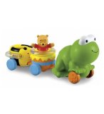 TRAIN DE L'AMITIE WINNIE L'OURSON - FISHER PRICE - JOUET A TIRER