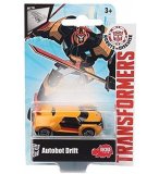 TRANSFORMERS : AUTOBOT DRIFT - VEHICULE MINIATURE METAL JAUNE - VOITURE - HASBRO