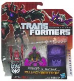 TRANSFORMERS DECEPTICON FRENZY ET RATBAT - FALL OF CYBERTRON - HASBRO - A1423