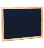 TRES GRAND TABLEAU NOIR MURAL EN BOIS 88 X 66 CM - JEUJURA - 8780 - JEU EDUCATIF