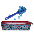 TROUSSE BINGO + BATON MAGNETIQUE BLEU + 100 PIONS DE LOTO - KIT COMPLET 3 EN 1 - LOTOQUINE