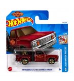 VEHICULE 1978 DODGE LI'L RED EXPRESS TRUCK HOT WHEELS 1/64 - HW CELEBRATION RACERS 3/10 - MATTEL - HRY97 - PETITE VOITURE METAL