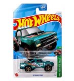 VEHICULE 87 DODGE D100 HOT WHEELS 1/64 - HW REVERSE RAKE 1/5 - MATTEL - HTB89 - PETITE VOITURE METAL