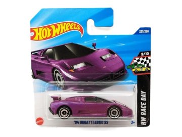 V�hicule 94 Bugatti EB110 SS Hot Wheels 1/64 - HW Race Day 9/10 - Mattel - JBB36 - Petite voiture m�tal