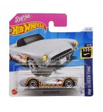 VEHICULE BARBIE 1956 CORVETTE HOT WHEELS 1/64 - HW SCREEN TIME 3/10 - MATTEL - HTB37 - PETITE VOITURE METAL